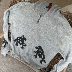 Cashmere A&G Zip up Sweater